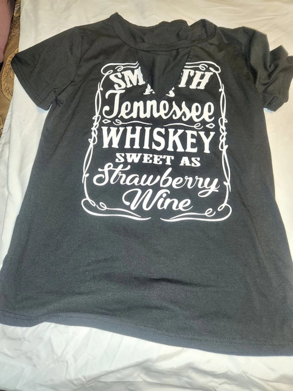 Tennessee Whiskey Graphic Tee Size Medium